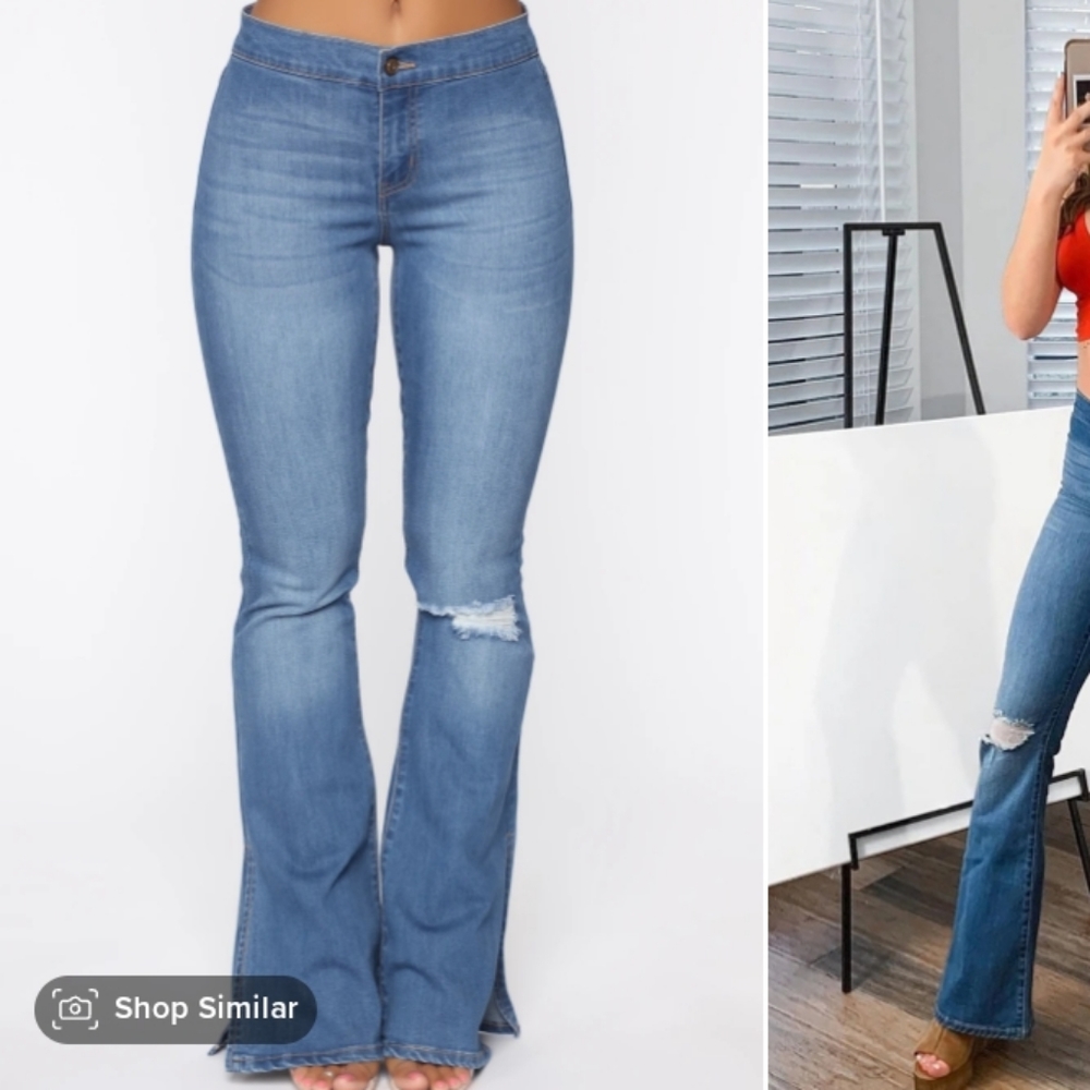Womens fashion nova jeans size 9